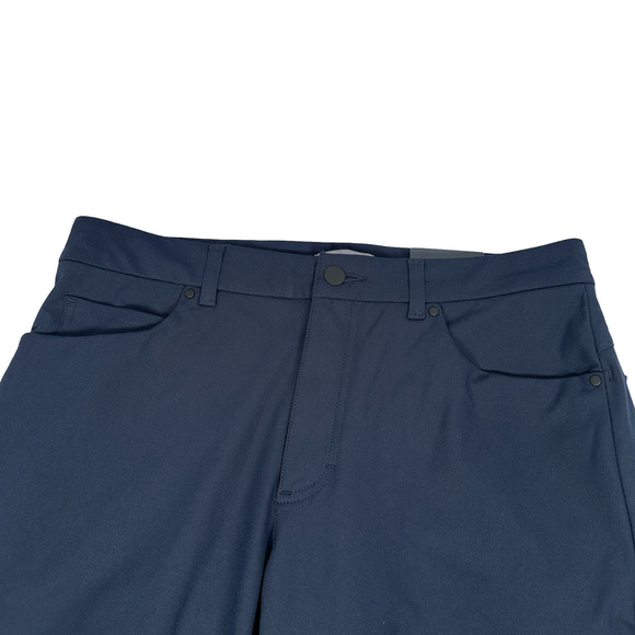 VRST Pants Men’s 32 x 34 Navy Blue 5-Pockets Golf Straight Classic Slim Fit New - Picture 3 of 10